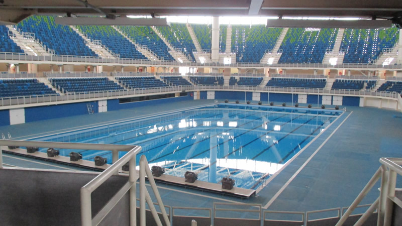Implantação de sites em arenas olímpicas 